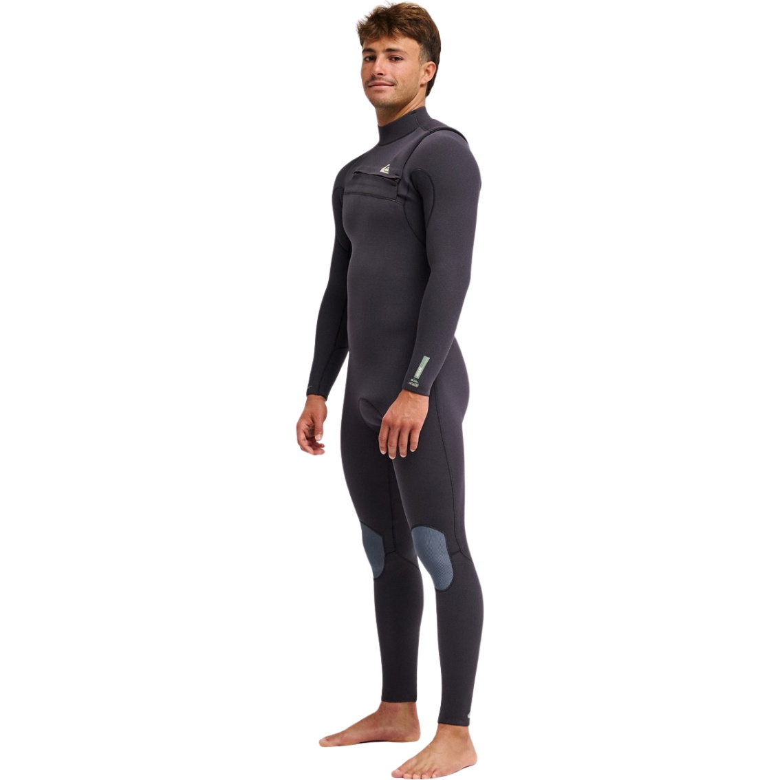 2026 Quiksilver Mens Highline 4/3mm Chest Zip Wetsuit 25AW213501 - Tarmac